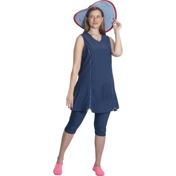 Allsea Big Sizes Semi-Coverage Women Swimwear