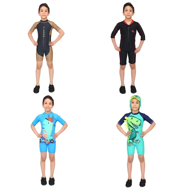 مايوه سباحة للأطفال -بتصميم شخصيات كرتونية - Kids' Bathing Suits