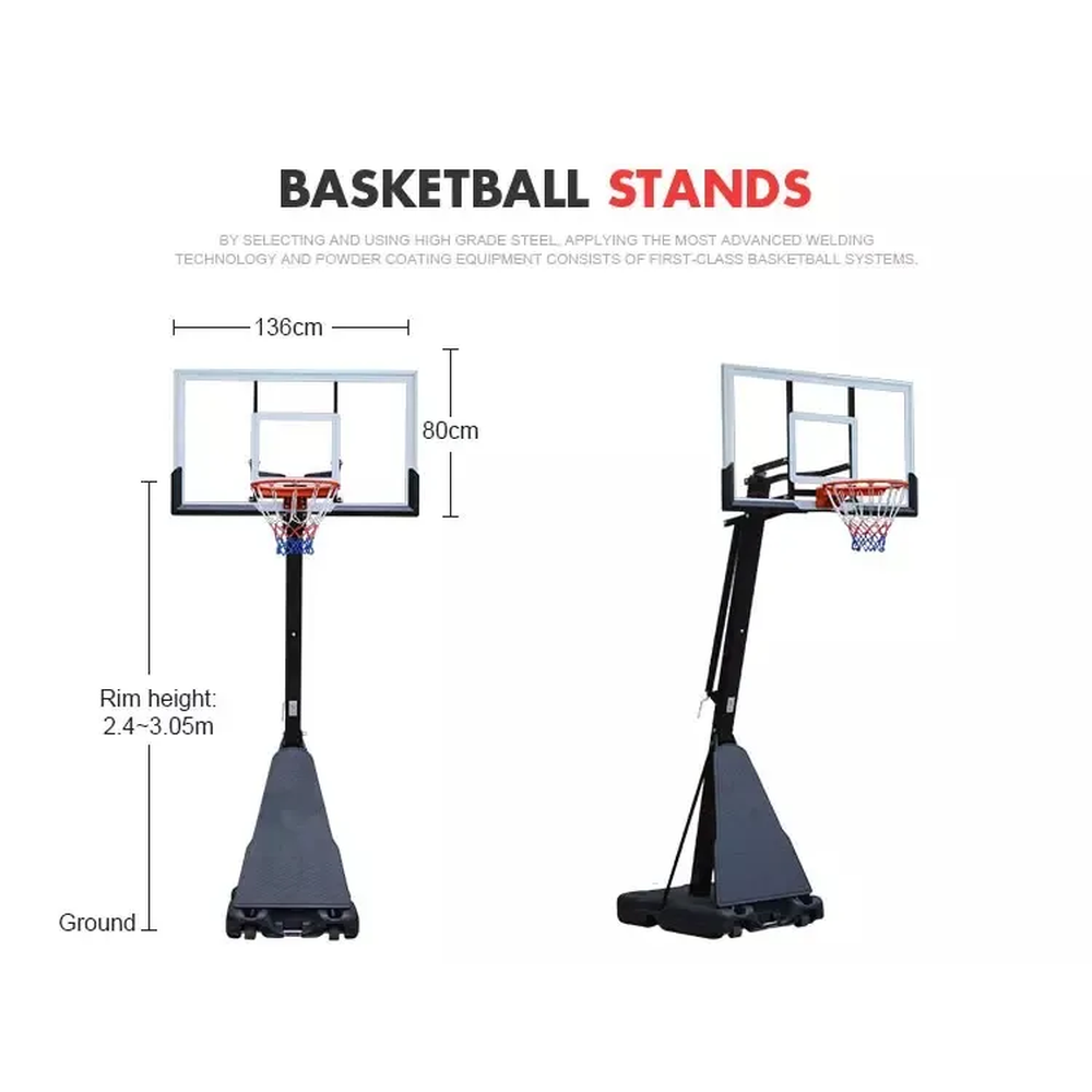 Adjustable Height Basketball Stand
