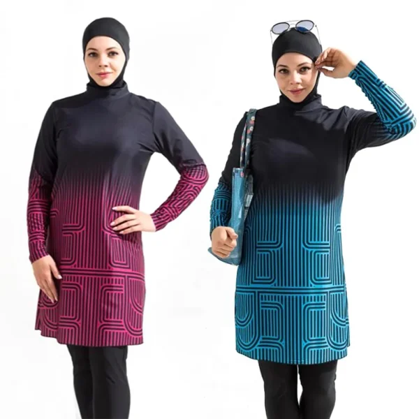 مايوه سباحة اسلامي 3 قطع