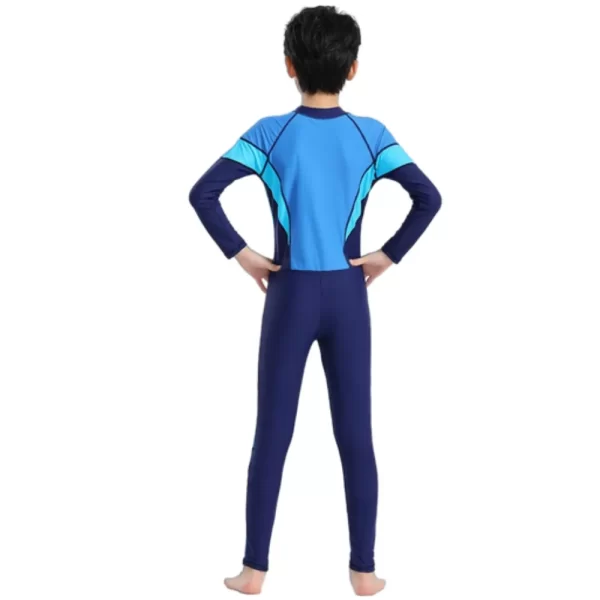 UV-Protective Full Cover Swimwear for Boys - مايوه سباحة بتغطية كاملة للأولاد-4