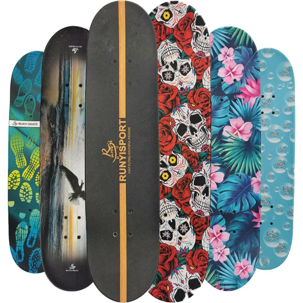 Graphic Prints skate board