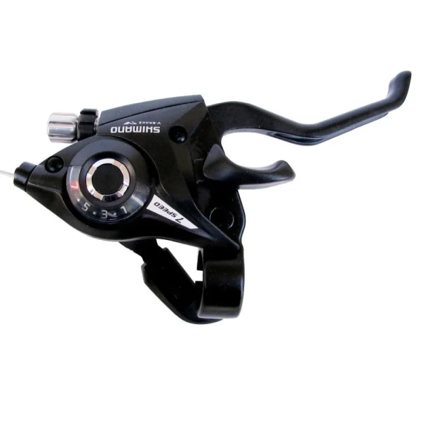 ناقل غيارات مع مقبض للفرامل من Shimano