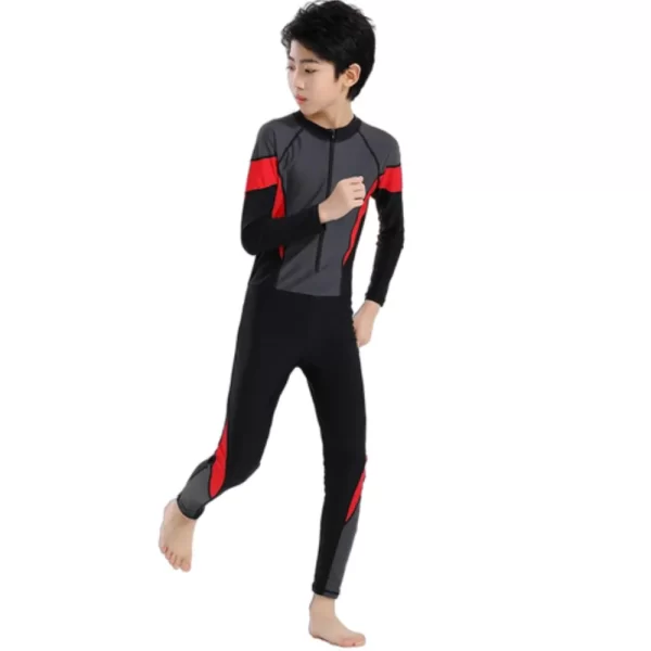 Boys' Modest One-Piece Swimwear - بدلة سباحة كاملة