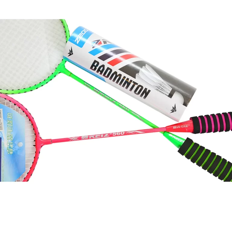 طقم مضارب ريشة الطائرة بادمنتون - Elite Badminton Racket Combo