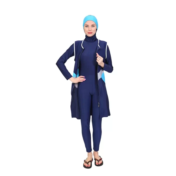 مايوه سباحة مع بلوزة طويلة
