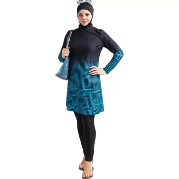 مايوه سباحة بوركيني ثلاث قطع - 542