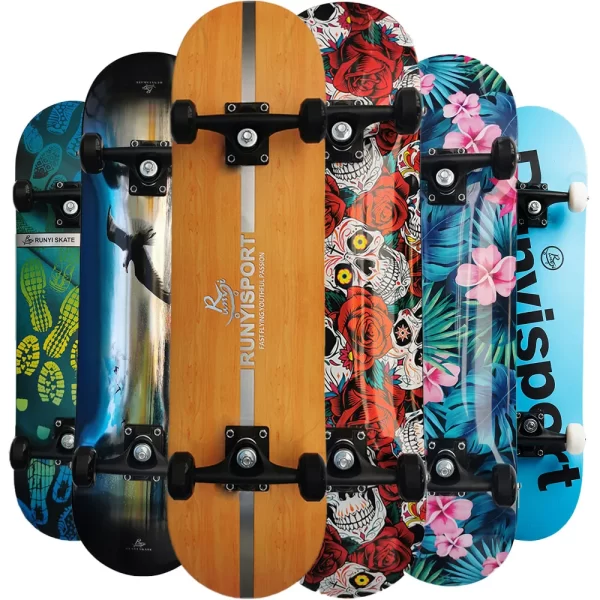 Plastic Deck Skateboard
