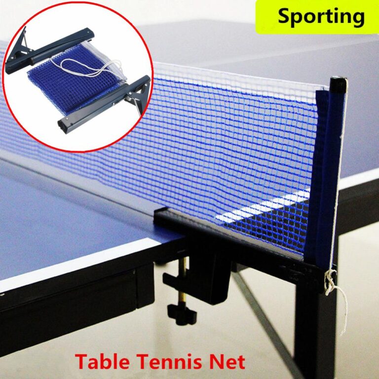 Adjustable Table Tennis Net With Rack | Ping Pong Kit