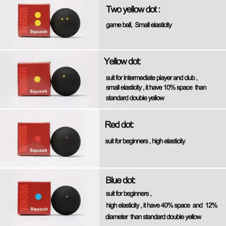 طايات سكواتش - Teloon Squash Ball Set