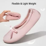 حذاء بالارينا للباليه والجمباز - Multi-Use Ballet Slippers for Girls