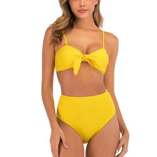 AZRA Chic Two-Piece High-Waist Women Bikini Set