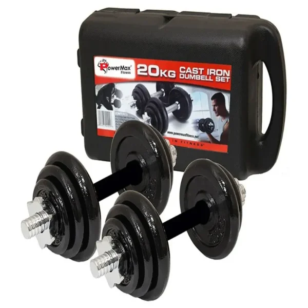 York Iron Adjustable Dumbbell Set 20KG