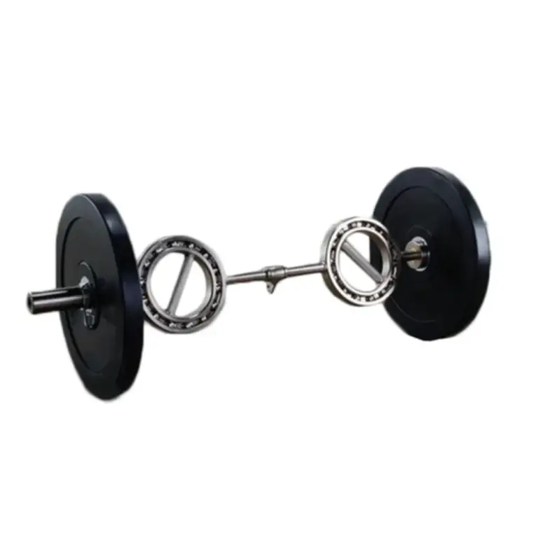 Weightlifting Bar with Rotating Handles