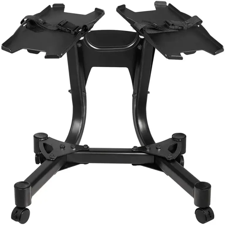 Adjustable dumbbell stand