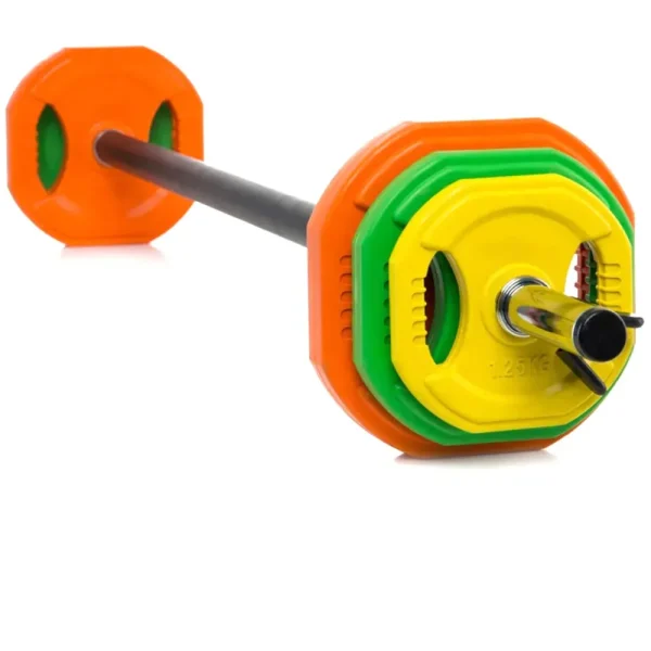 Adjustable gym weight set