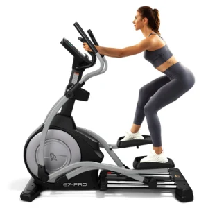 Elliptical Cross Trainer Fitness Cardio Machine with LCD Display