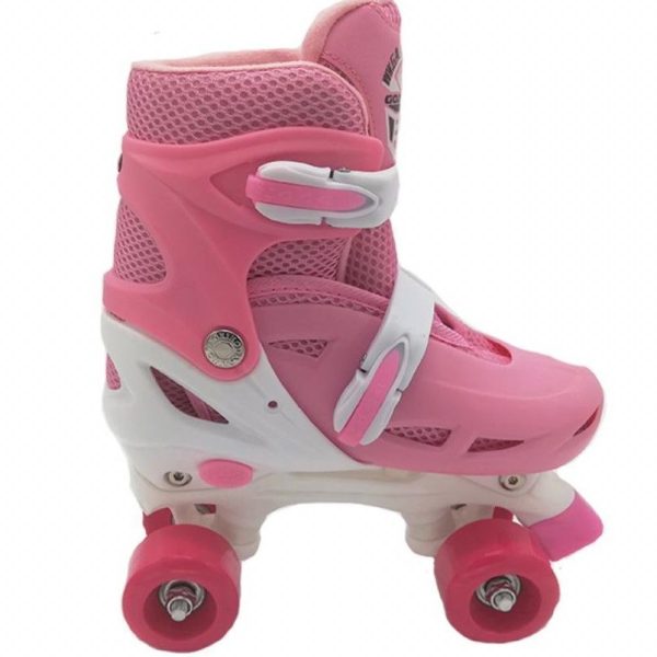Pink 4-Wheel Roller Skate