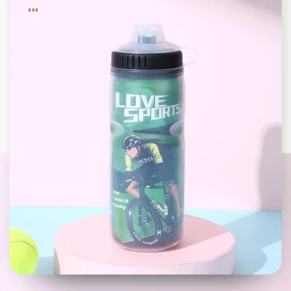 Fitness Squeeze Water Bottle 600ml