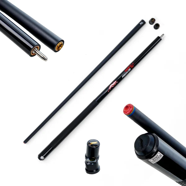 PREOAIDR Carbon Fiber Two-Piece Professional Pool Cue