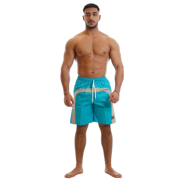 شورت سباحة بجيوب جانبيه