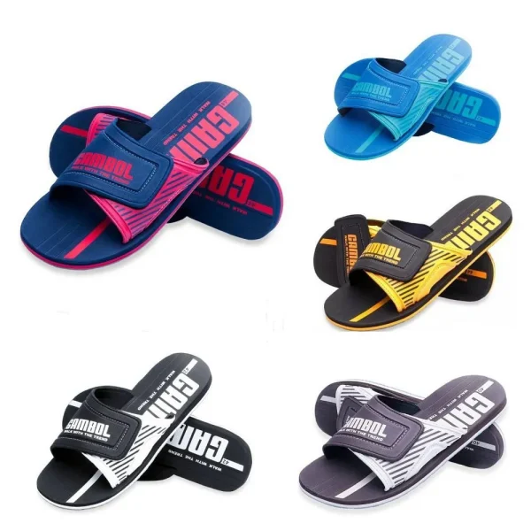 Grip Tech Men's Slip-Resistant Flip-flop