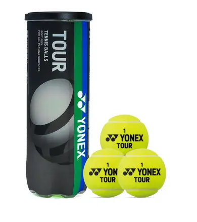 كرات تنس YONEX Tour - عبوة من 3 كرات