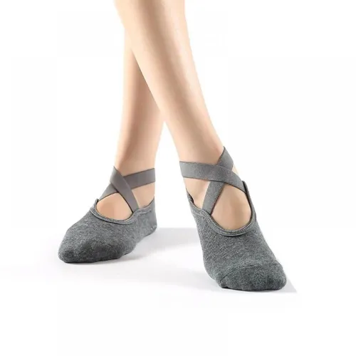 Pilates and Yoga Socks with Non-Slip Grip