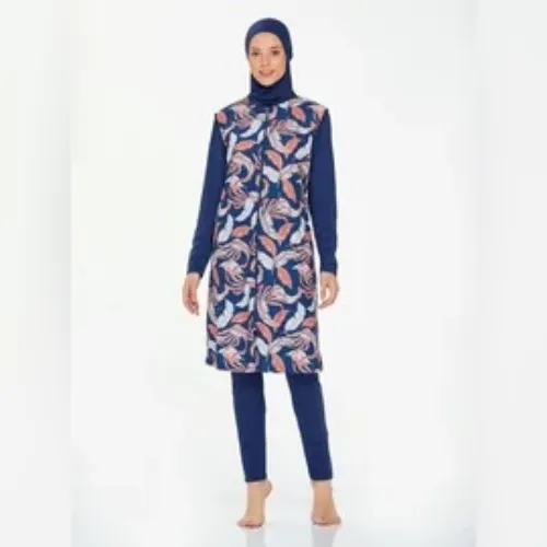 طقم سباحة بوركيني اربع قطع مقاوم للماء LIAMAY2430