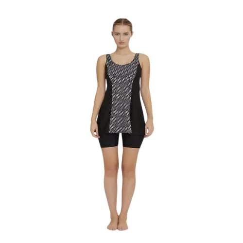 LAPIENO Sleeveless Two-Piece Swim Set for Women